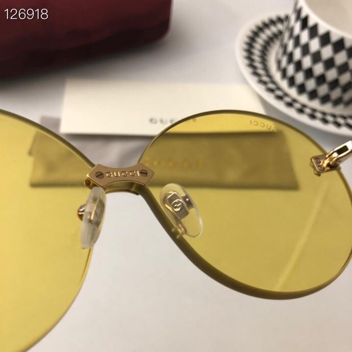 GUCCI古馳 原單正品 2019新款 GG0353S 頂級手工製作 時尚墨鏡  lly1028
